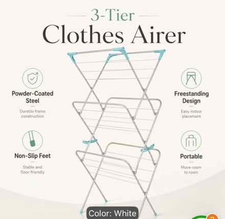 Photo of Clothes airer SW9 (Stockwell SW9 9JF) #1