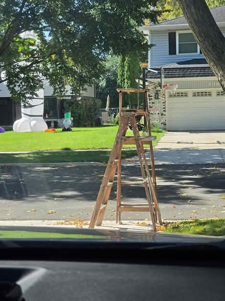 Photo of free Wooden Ladders (Arlington Heights) #1