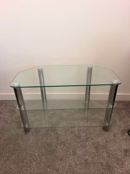 Photo of free Glass TV Stand (Tattenhoe Park MK4) #2