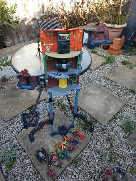 Photo of free Batman/Spiderman/Soldier toy figures and batcave playset Fre (Abington NN1) #1