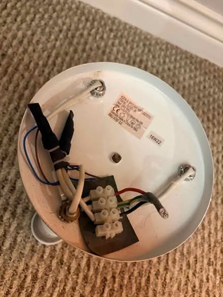 Photo of free 3 bulb light fitting (Witham CM8) #2