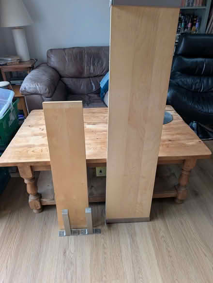 Photo of free IKEA Jarpen Shelves with Chrome Brackets x 2 (Mold CH7) #1