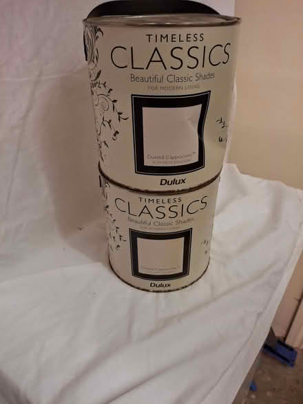 Photo of free Emulsion paint. Dulux Timeless "Dusted Cappuccino". (Penrith CA11) #1