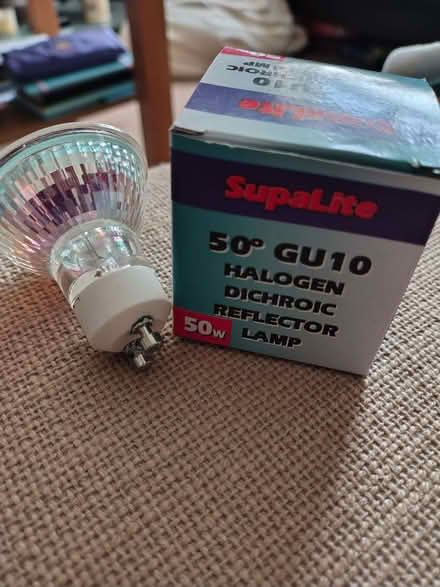 Photo of free GU10 50w Halogen bulb (Caton LA2) #2