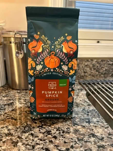 Photo of free Fresh Market DECAF Pumpkin Coffee (Hanover PA) #1