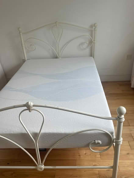 Photo of free Double bed and silentnight matress in excellent condition (Aldenham WD25) #2