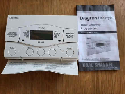 Photo of free Drayton Lifestyle LP822 Dual Channel Heating/Water Timer (Edlesborough LU6) #1