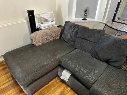 Photo of free L shaped couch (Haydock WA11) #1
