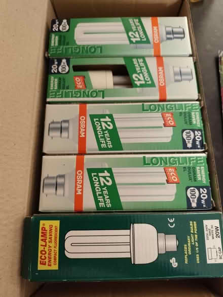 Photo of free Box of lightbulbs (Stonehouse GL10) #1