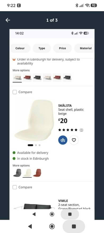 Photo of free Dinning Chair (Grace Mount EH16) #1