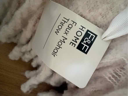 Photo of free Cream faux mohair throw (Morrell Avenue OX4) #2