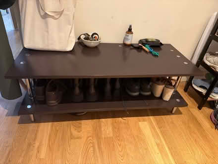 Photo of free Short table with under storage (Highbury N5) #2