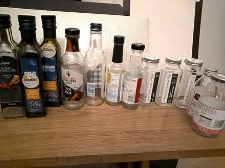 Photo of free Glass bottles x 17 (North Acton) #1
