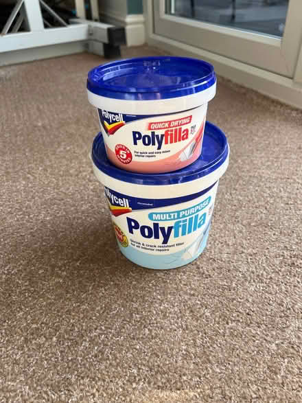 Photo of free Polyfilla- unopened (Walton Cardiff GL20) #1
