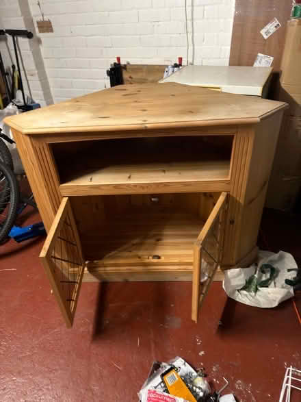 Photo of free Corner tv cabinet (Easthampstead RG12) #2