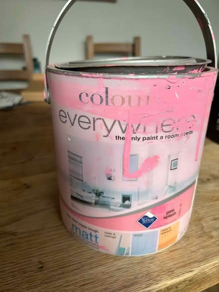 Photo of free Pink emulsion paint (Little Herberts GL53) #1