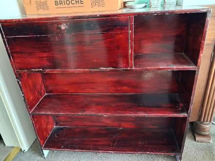 Photo of free Wooden bookcase (St John's Road, Woking) #1