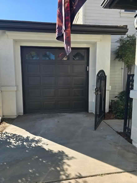 Photo of free 1 car garage door, and parts (West Murrieta) #1