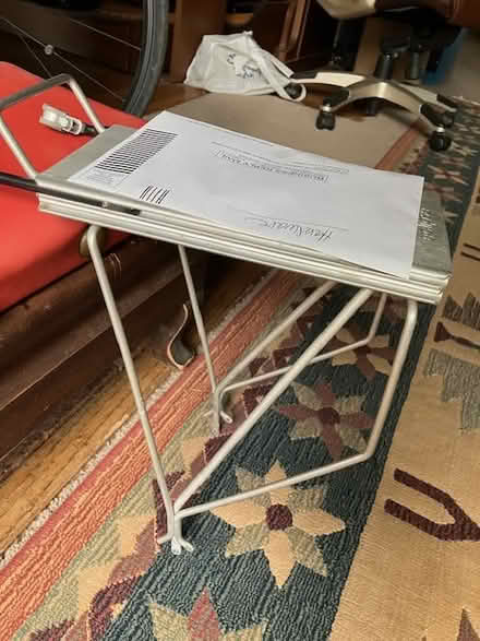 Photo of free rear wheel bike rack--incl hardware (Las Palmas Pk) #1