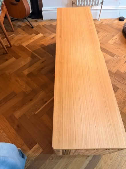 Photo of free FRYKSÅS TV bench, rattan, 157x41x49 cm (Grange Court E10) #3