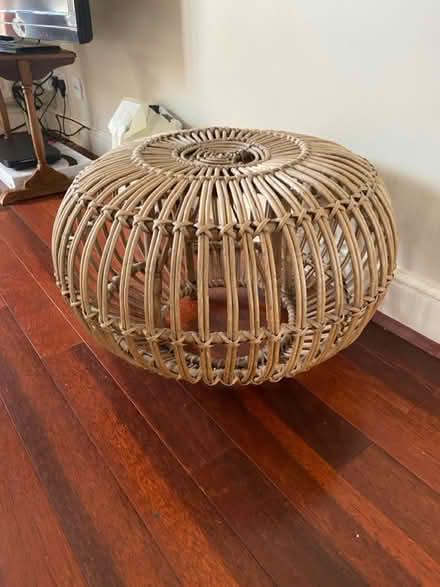 Photo of free Rattan coffee table (Battersea Bridge SW11) #1