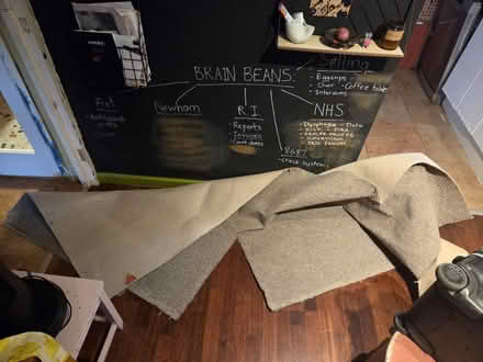 Photo of free Grey carpet offcuts (E15 1HB) #3