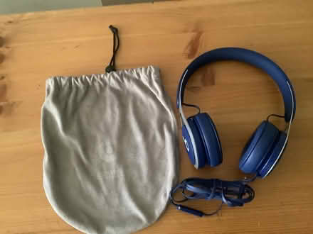 Photo of free Dark blue headphones (Leighton Buzzard LU7) #1
