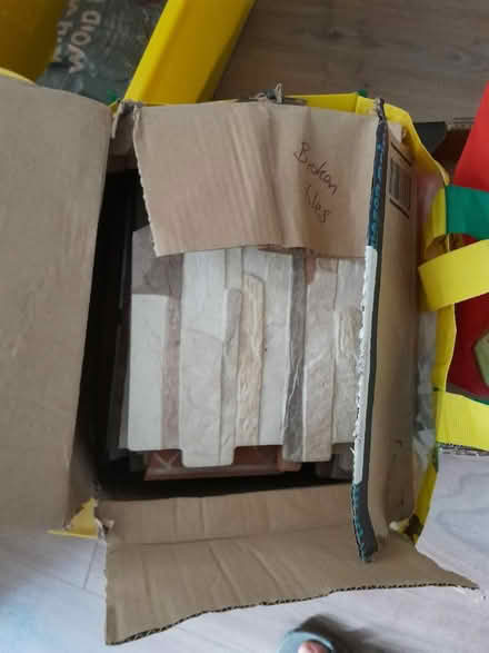 Photo of free Box of broken tiles (Sandylands morecambe LA3) #1