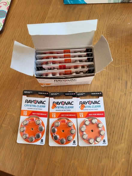 Photo of free Hearing Aid Batteries Size 13 (Edlesborough LU6) #1