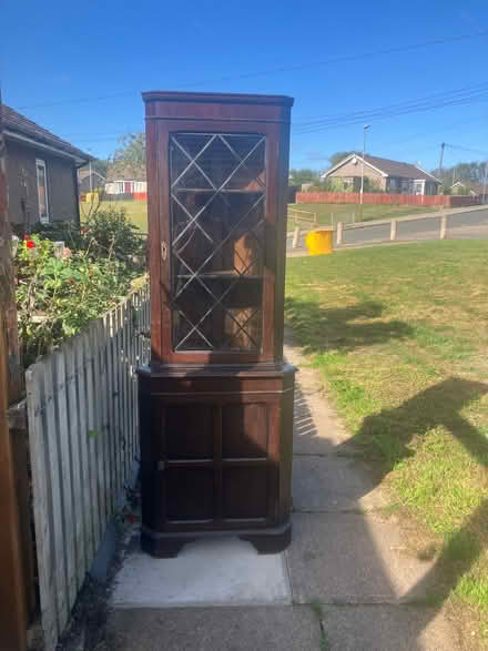 Photo of free Mahogany corner display unit (Dane Hills LE3) #1