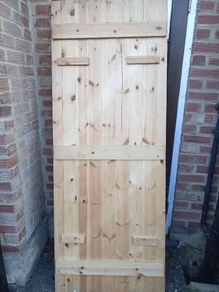 Photo of free Pine door (Sidley TN40) #2