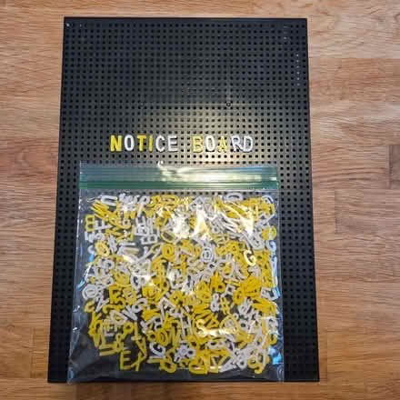 Photo of free Notice board and letters (Over Kellet LA6) #1