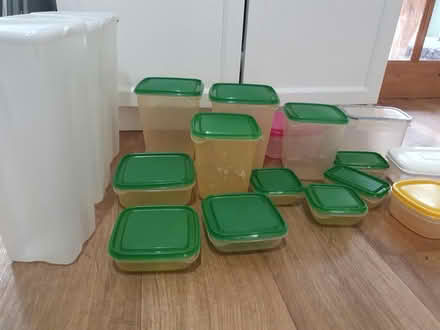 Photo of free Lots of tupperware plastic tubs (Bridlington YO16) #2