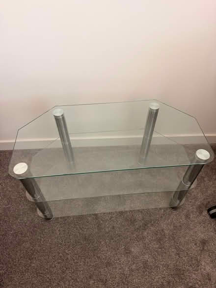 Photo of free Glass TV Stand (Tattenhoe Park MK4) #3