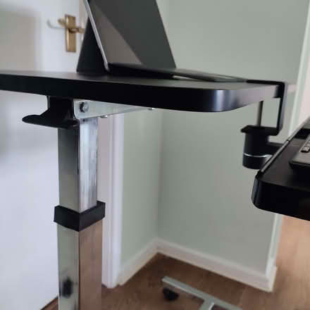 Photo of free Adjustable laptop table with keyboard and mouse tray. (Alvechurch B48) #3