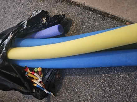 Photo of free Pool noodles and toys (Windham, NH off Rte 28) #1