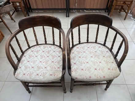 Photo of free 2 vintage chairs (Dawley Bank TF4) #1