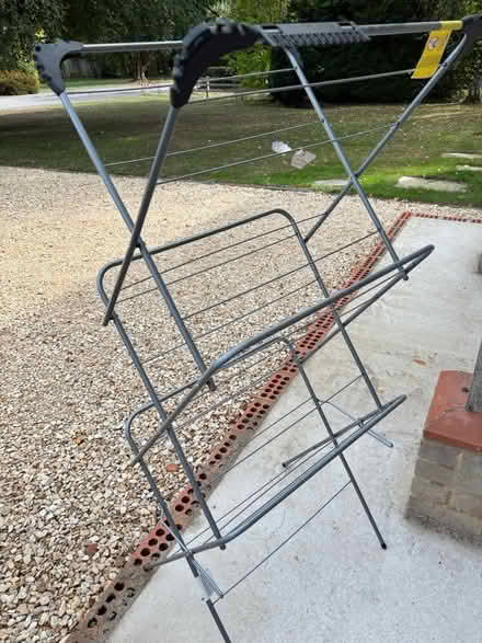 Photo of free Folding clothes airing rack (Whitchurch Hill RG8) #1