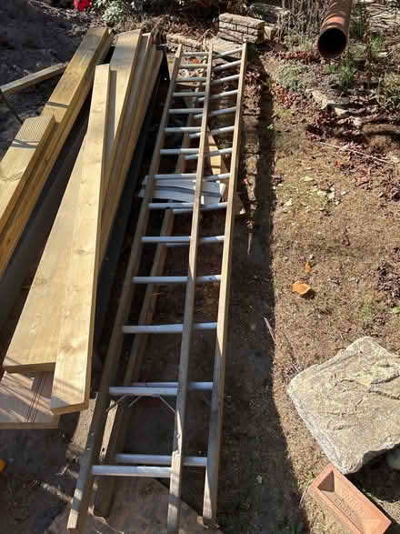 Photo of free Wooden ladder (Fleet GU52) #1