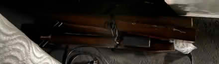 Photo of free Wooden dining table, disassembled (Valencia Avenue, Sunnyvale) #3