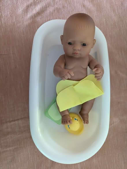 Photo of free 3 dolls, a doll crib, doll bathtub (Adams, MA) #3