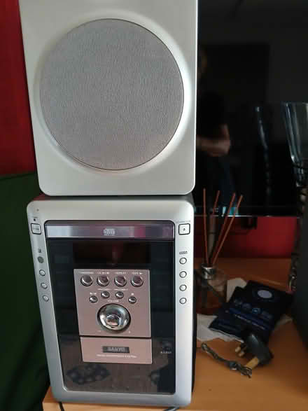 Photo of free Sanyo compact stereo system (Barlestone CV13) #1
