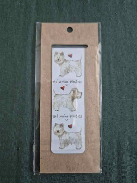 Photo of free Alex Clark Westie Bookmark (Woking GU21) #2