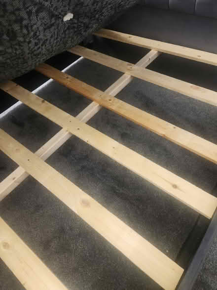 Photo of free Grey Double bed (Stretford M32) #2