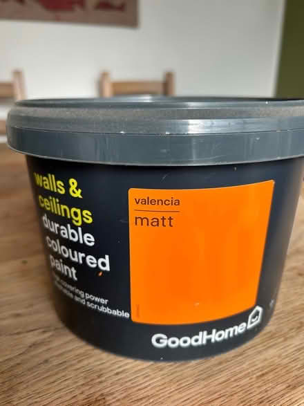 Photo of free Half a pot of orange paint (Little Herberts GL53) #1