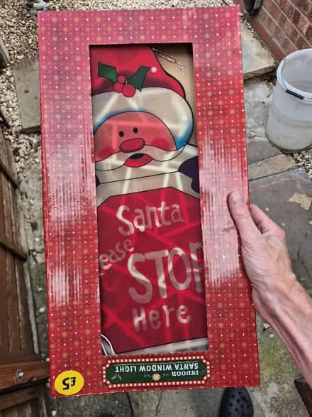 Photo of free Indoor santa sign (Winyates Green B98) #1