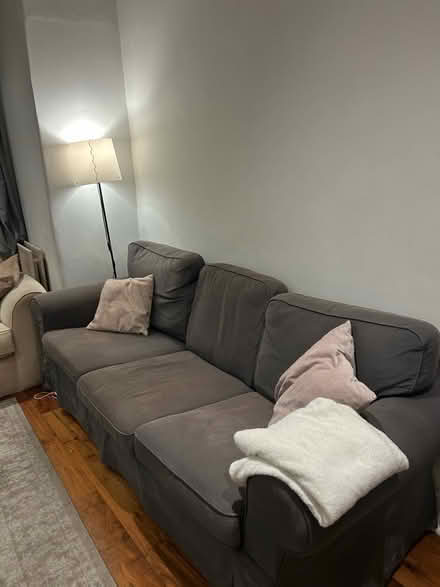 Photo of free 3 person comfortable sofa (Lavender Hill SW11) #2