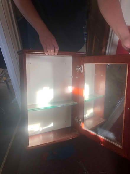 Photo of free Medicine/bathroom wooden cabinet (South Gloucestershire BS30) #2