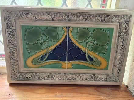 Photo of free Framed pair of Maws Tiles (Oswestry SY11) #1