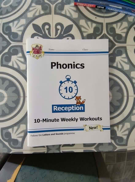 Photo of free CGP Books Math English Year 1 and 2 (Lyndon Green B26) #1